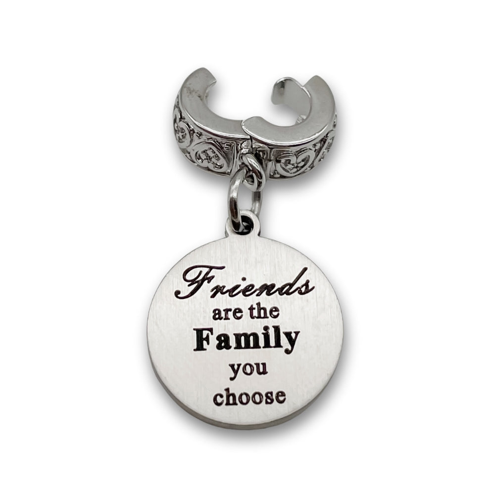 "Friends are Family" Clip-on Charm