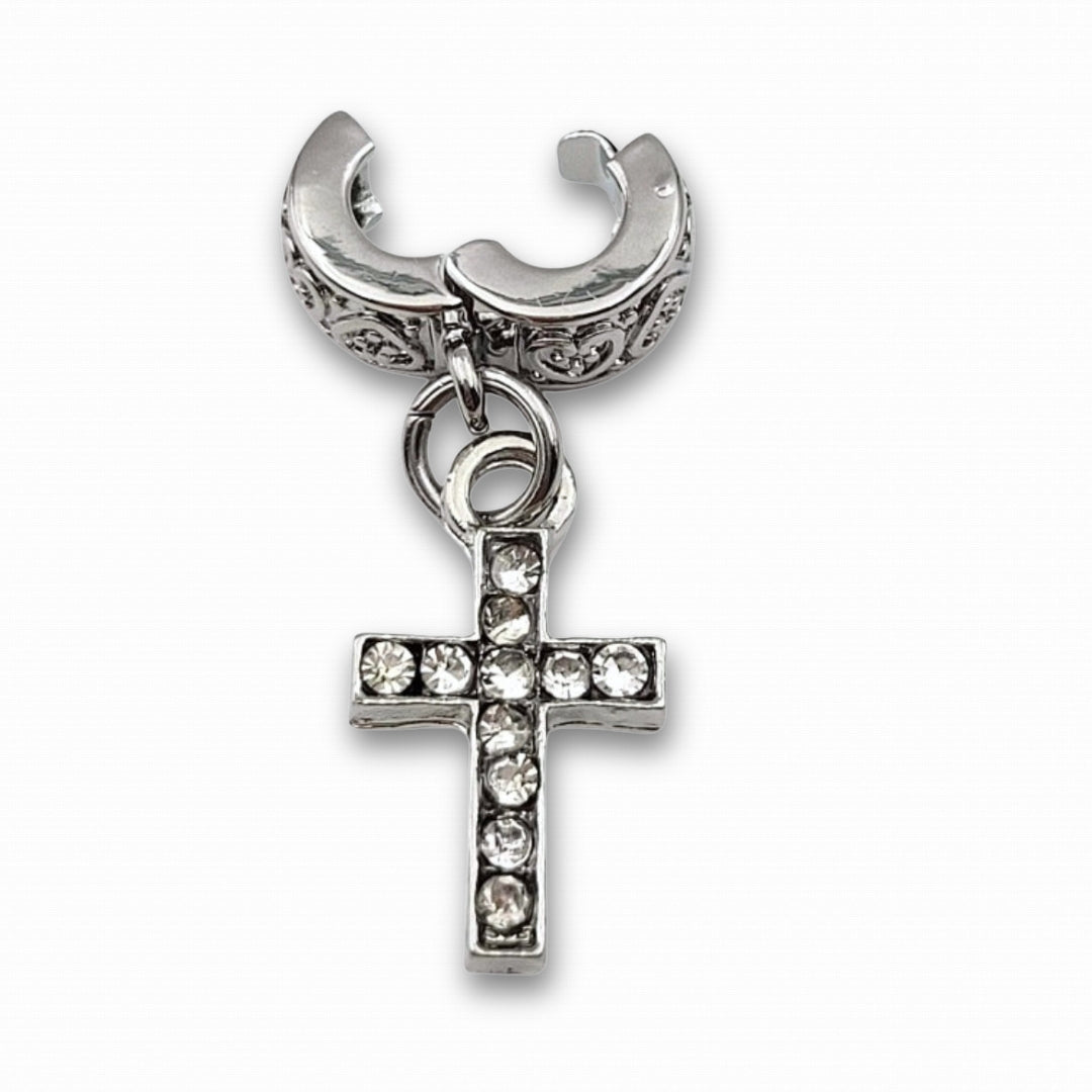 "Cross" Clip-on Charm